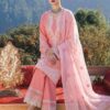 CRIMSON Luxury Chikankari Lawn Unstitched 3 Piece Suit for Women - Premium Summer Festive Collection (Embroidered Chiffon Dupatta, Chikankari Shirt & Sleeves)